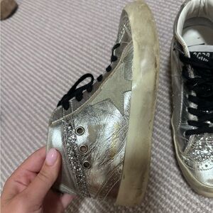 Golden Goose Midstar Silver, Black